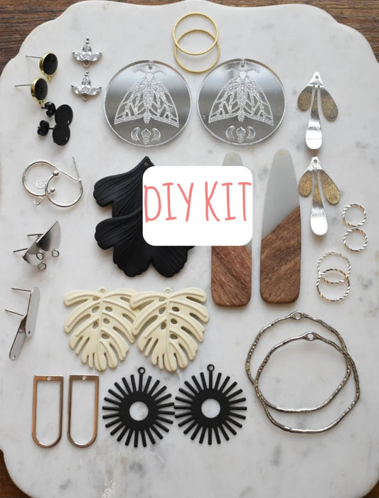 Jewelry Making Starter Pack DIY Craft Earring Supplies Kit